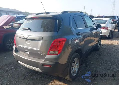 2015 Chevrolet Trax Lt из США, поврежденный, VIN KL7CJRSBXFB137194
